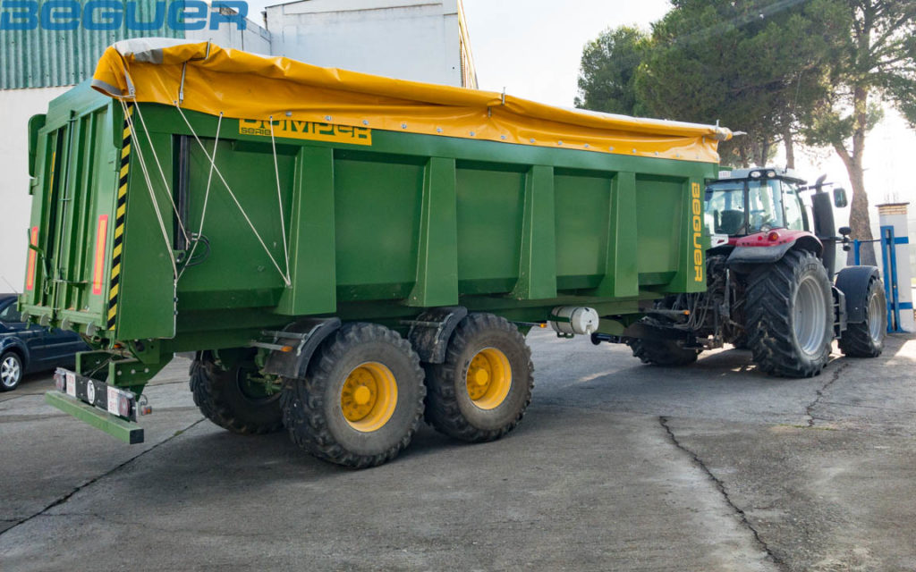 Bañera de 7 metros Beguer, MMA 18000 kilos