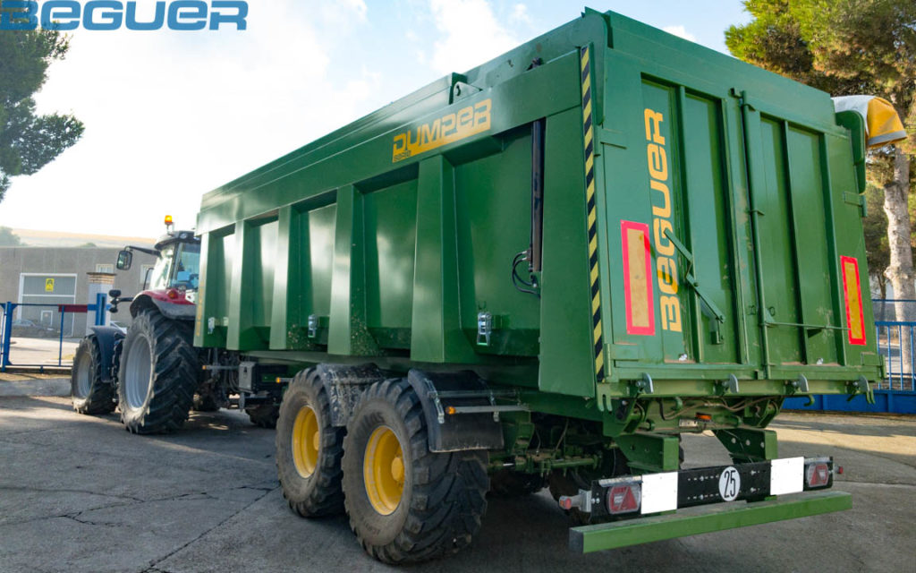 Bañera de 7 metros Beguer, MMA 18000 kilos