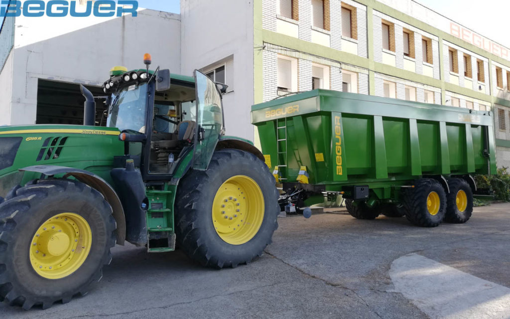 Bañera de 7 metros Beguer, MMA 18000 kilos