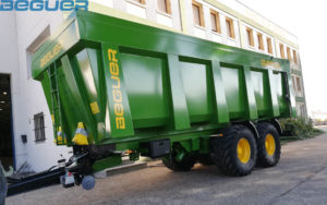 Bañera de 7 metros Beguer, MMA 18000 kilos
