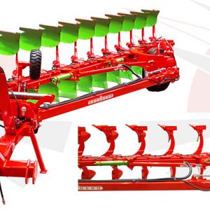 ARADO REVERSIBLE SEMISUSPENDIDO HIDRONEUMÁTICO. MODELO CHRHSMH